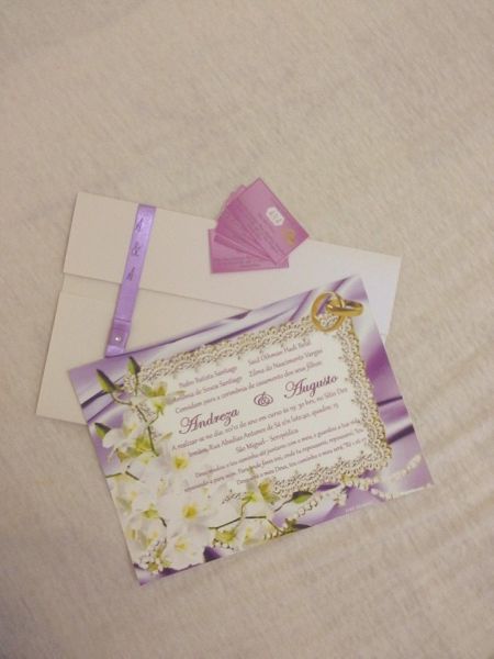 Convite de Casamento