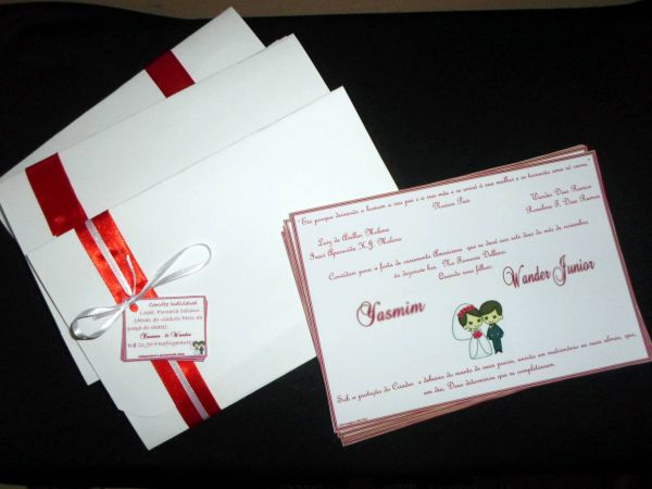 Convite de Casamento